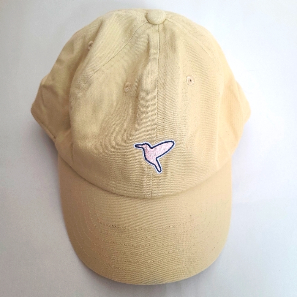 Birddogs Men's Neutral Khaki Minimalist Cotton Hat